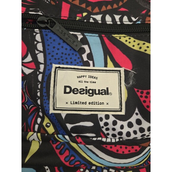 DESIGUAL Folding Shoulder Duffel Travel Bag - Picture 1 of 6